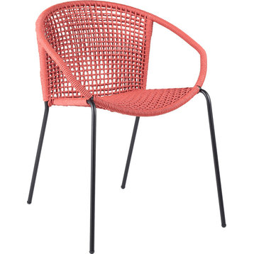 Snack Chair, Set of 2 Brick Red