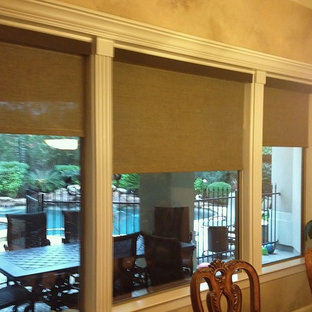 Home design - mediterranean home design idea in Houston