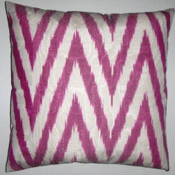 Uzbek ikat pillow covers - Decorative Pillows