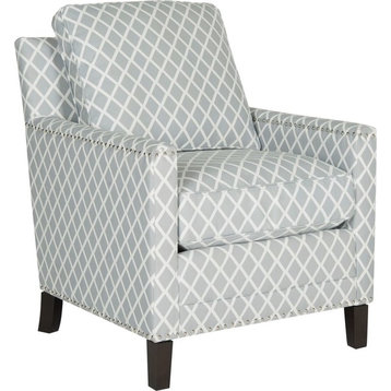 Buckler Arm Chair - Grey, White
