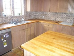 Kitchen Countertop Garbage Hole Design Ideas