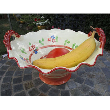 Fruit Bowl With Handles