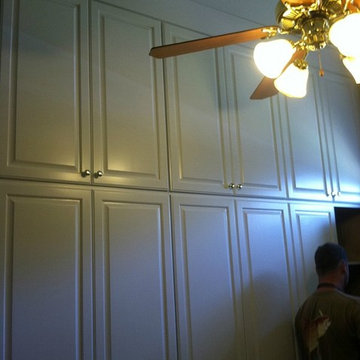 Built in Closet add extra hanging space