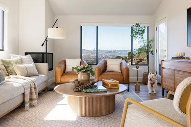 Living room - transitional living room idea in San Francisco
