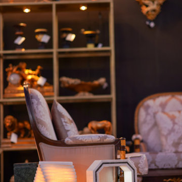 Variety of exhibition stands for furniture companies