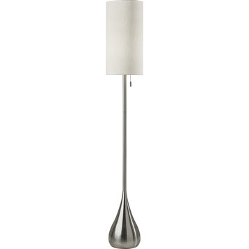 Christina Floor Lamp - Brushed Steel