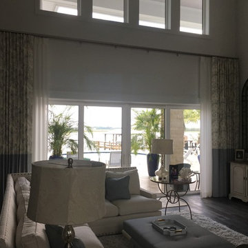 River House: Custom Drapery