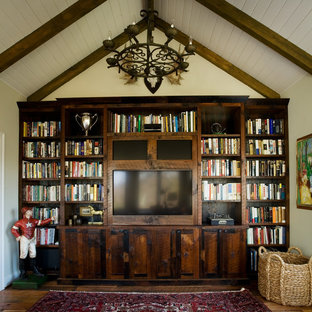 Inspiration for a timeless home theater remodel in Louisville