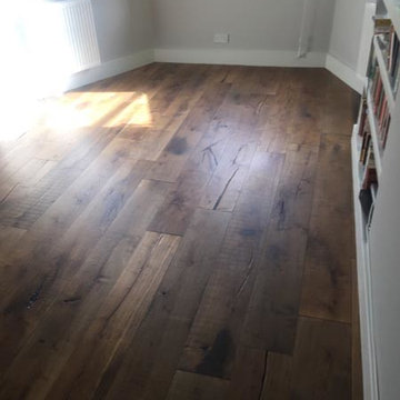 Walnut Flooring Installation to Rooms in Private Residence