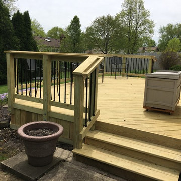 Wood Deck Design by Palatine, IL Wood Deck Designer