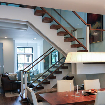 Project #68 | Ultra-Modern Staircase with Glass Landings