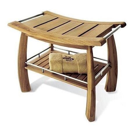 Teak Shower Bench