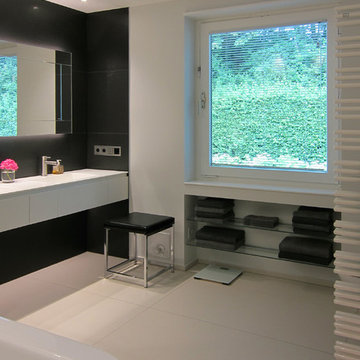 Blick aus der Dusche