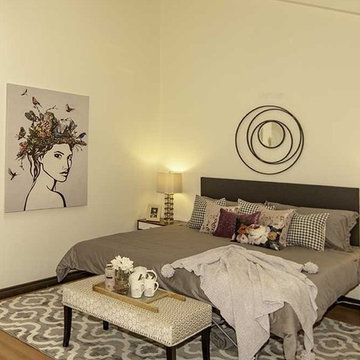 Creative East Vancouver loft condo staging