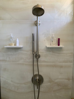 Shower Niche vs Shower Shelf — What's Really Best?  Comparing Shower Niche  + Shower Shelf — Zephyr + Stone