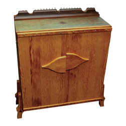 Salvage wood cabinet - Art Furniture - Furniture
