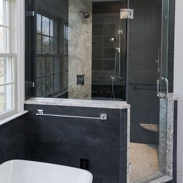 Contemporary Sleek Bath Design - Doylestown
