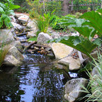Pet Memorial Water Feature - Eclectic - Landscape - Raleigh - by