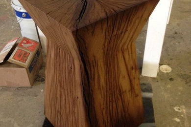 Reclaimed Wood Pedestal