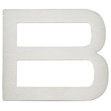 Stainless Steel Paragon Letter B, ATHPGNBSS