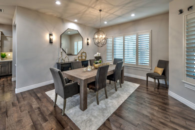 Dining room - transitional dining room idea in Other