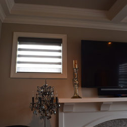 Restoration Hardware Inspired Home Design - Roman Shades