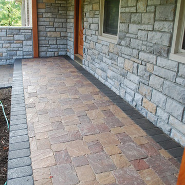 Paver stoop