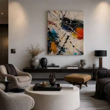 Global Pulse – Modern Abstract Wall Art
