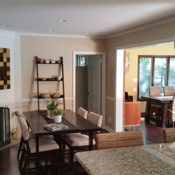 Stacy M Custom Kitchen Flooring + Bump out