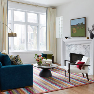 Colorful Modern Single Family Home