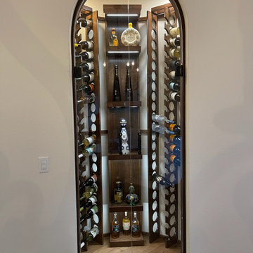 Classy Compact Wine & Spirits Closet