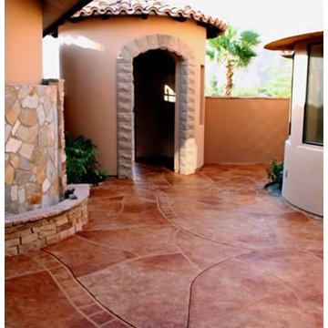 Stained Concrete Patios