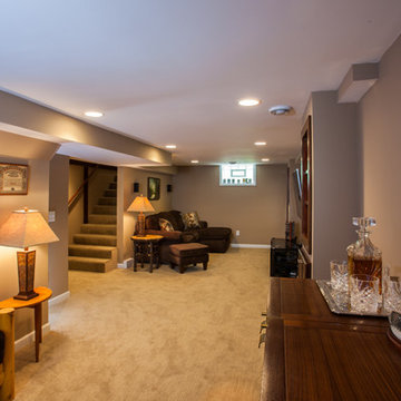 South Minneapolis Traditional Basement + Bathroom Remodel Project 2738-1