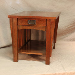 Mission Oak side table - Side Tables And End Tables