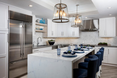 Transitional kitchen photo in Other