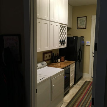 Round Rock Laundry Room / Wine Cellar