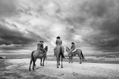 Three Cowboys - Print
