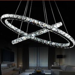 NEW Arrival! Diamond Rings Series/ LED, High Power  Grade A, Crystal Chandeliers - Products