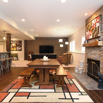 Maryland Sports Fan's Dream Basement