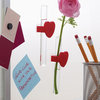 Chemical Attraction Heart Vase