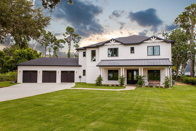 Eclectic exterior home idea in Orlando