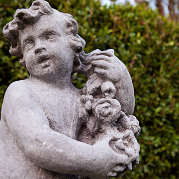 Spring Cherub Statue