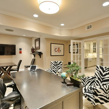 Stunning Atlanta Basement