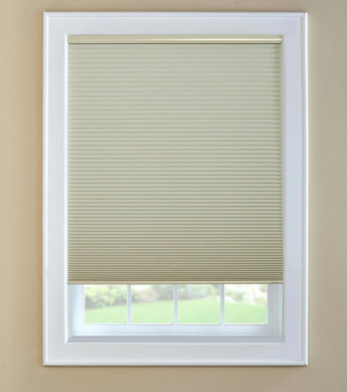 Where to hang inside mount cellular shades