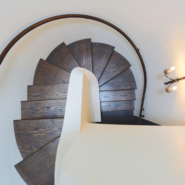 Downward Circular Staircase