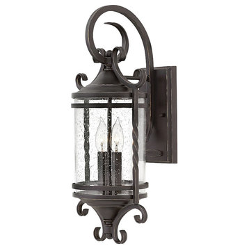 Hinkley Lighting Outdoor Casa, Olde Black 1143OL-CL