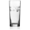 Icy Pine Highball Drinking Glass 15 Oz., Set of 4 Cooler Glasses