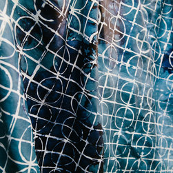 Shibori Leather - Upholstery Fabric