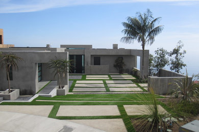 Example of a trendy exterior home design in San Diego