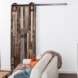 Reclaimed Barn Wood Vertical Style - Interior Doors